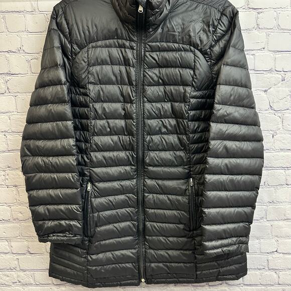 Lauren Ralph Lauren Active Black Puffer Coat Women's Large Down Filled Winter - Picture 3 of 5